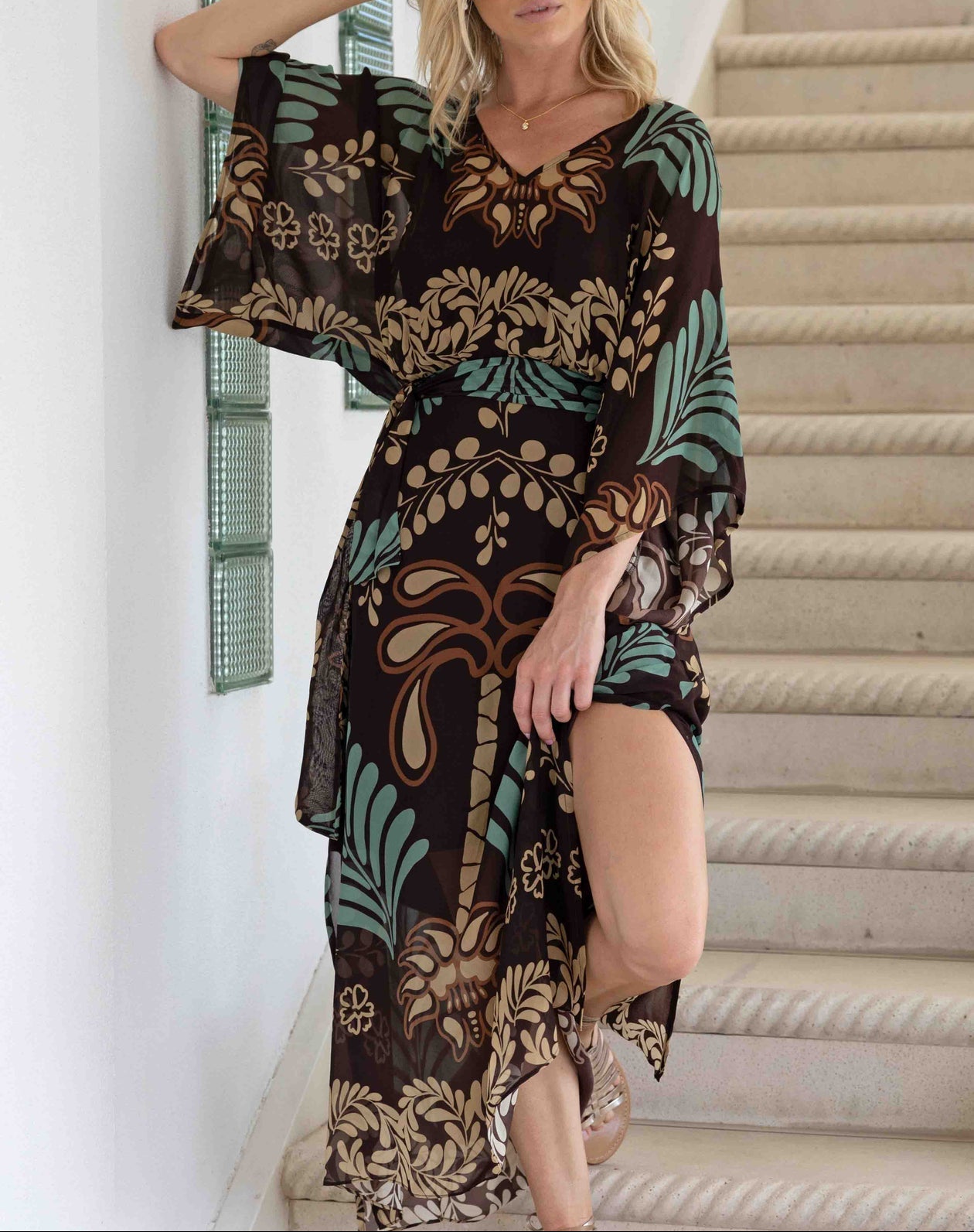 Elegant Vacation Maxi Dress