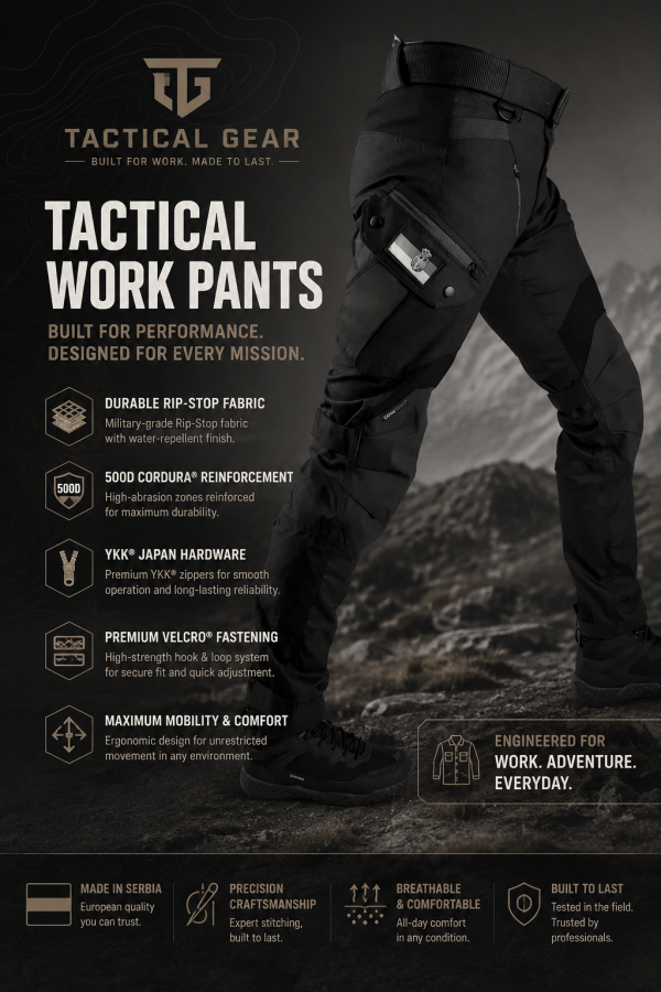 Rildex Tactical Utility Pants