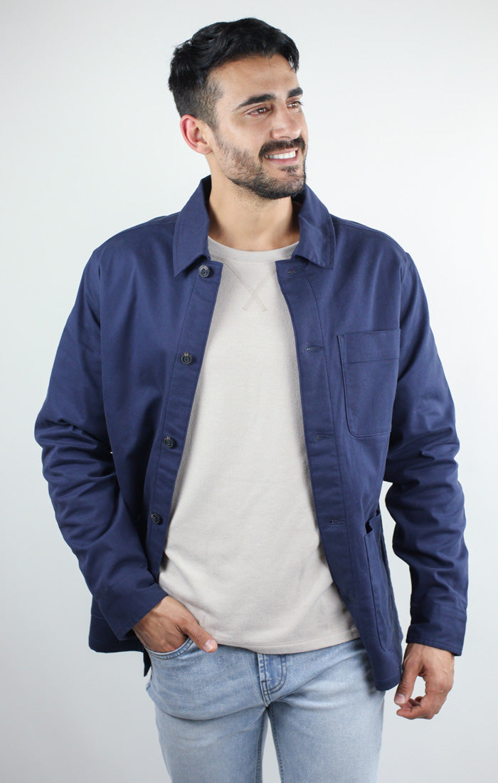 Stretch Twill Chore Coat