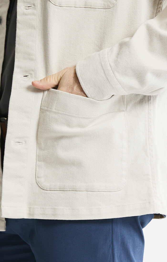 Brushed Bull Denim Chore Coat