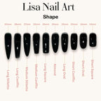 Acrylic Shark Press On Nails 3D Baby Shark