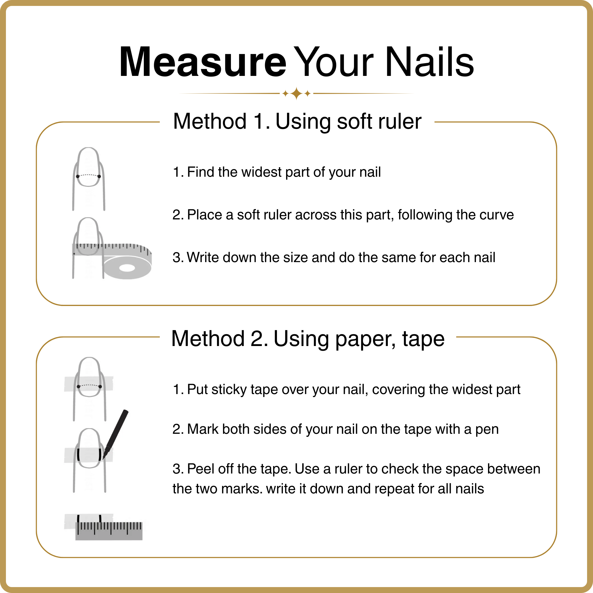 Elegant Nude Pink Press On Nails | Gold 3D Luxury Nail Set | Classy Wedding Fake Nails OC609HC