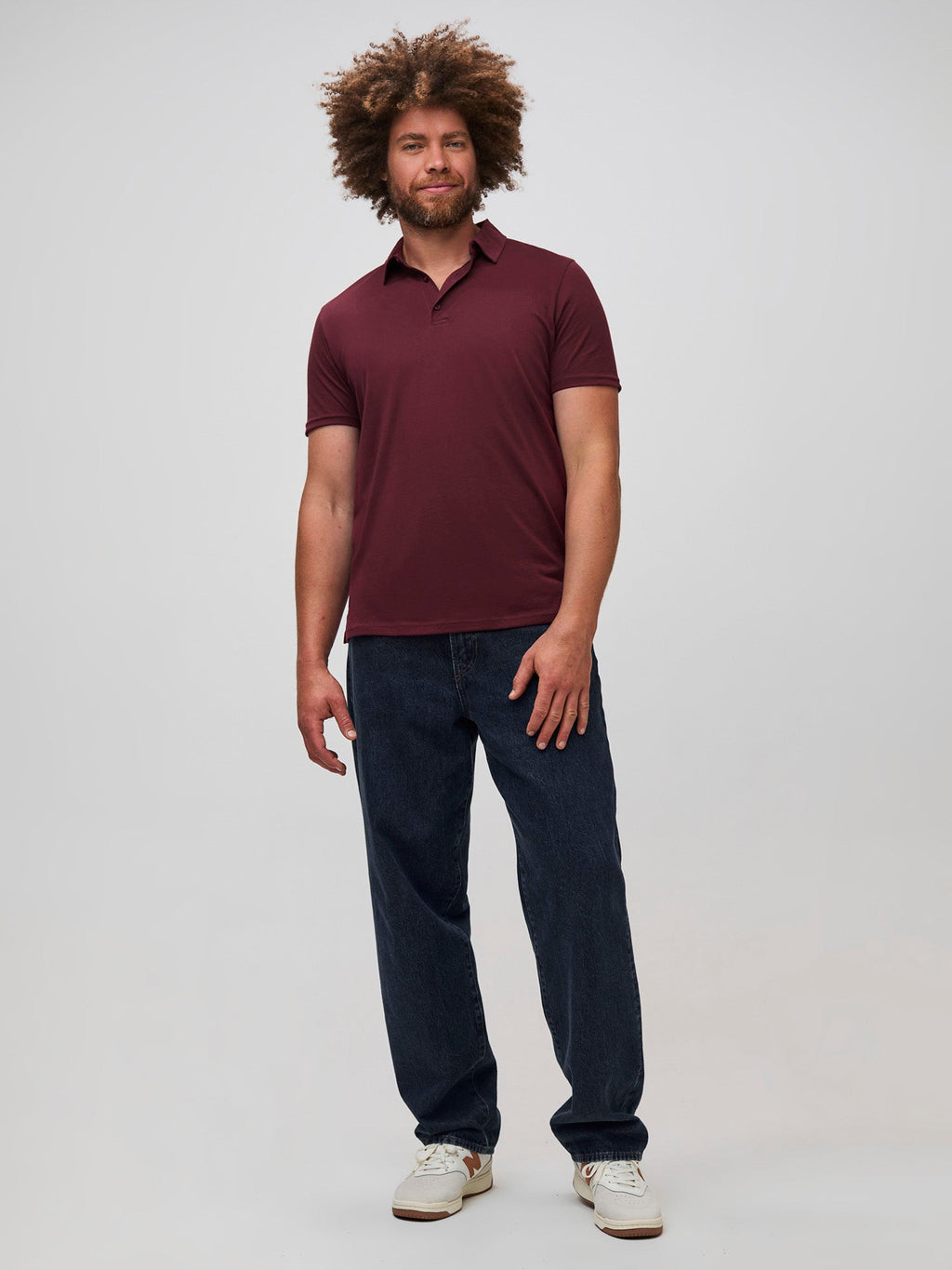 Burgundy Torrey Polo