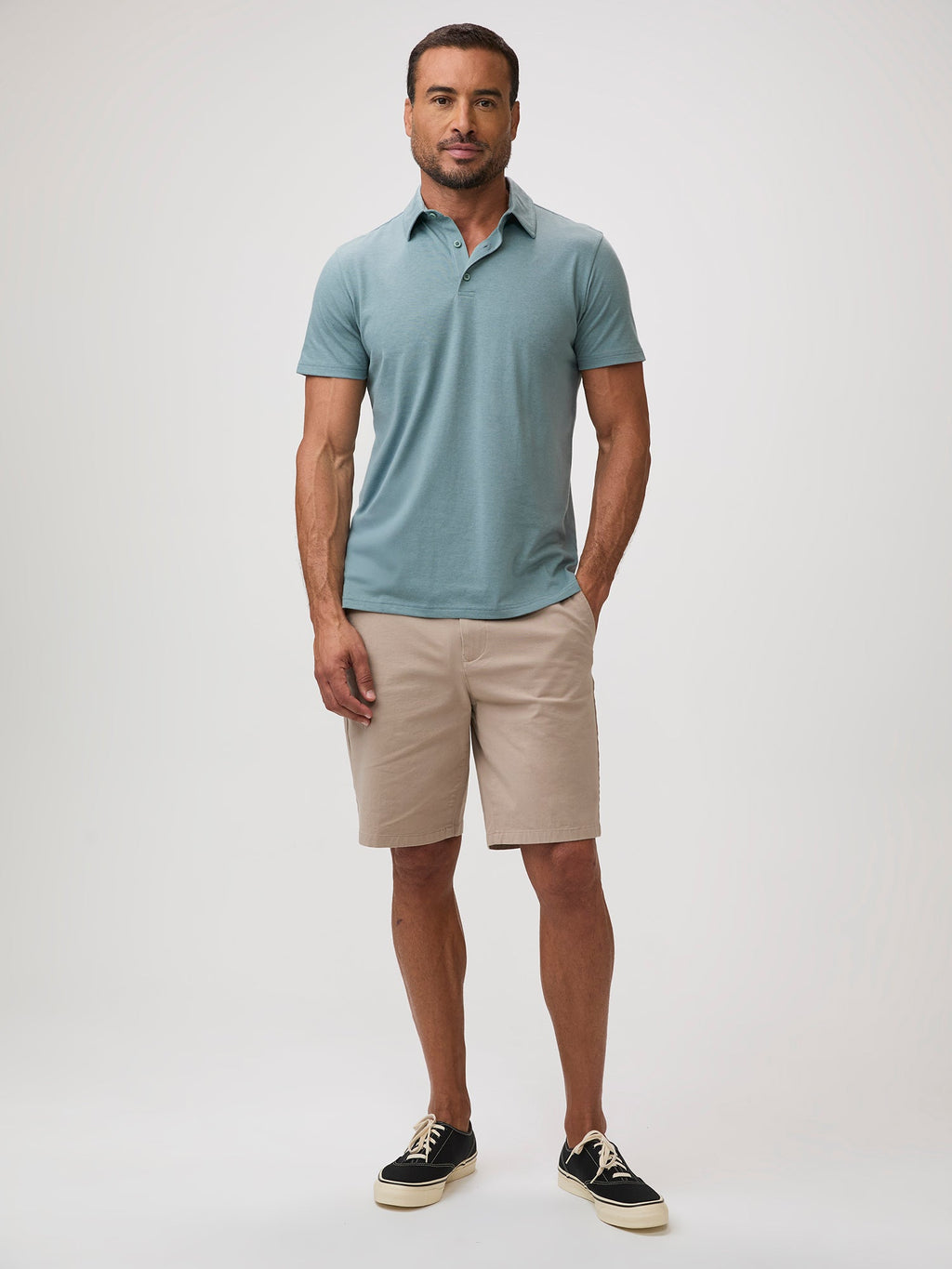 Harbor Mist Torrey Polo