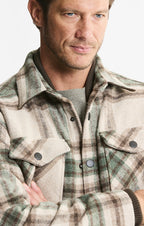 Sherpa Lined Wool Blend Jacket