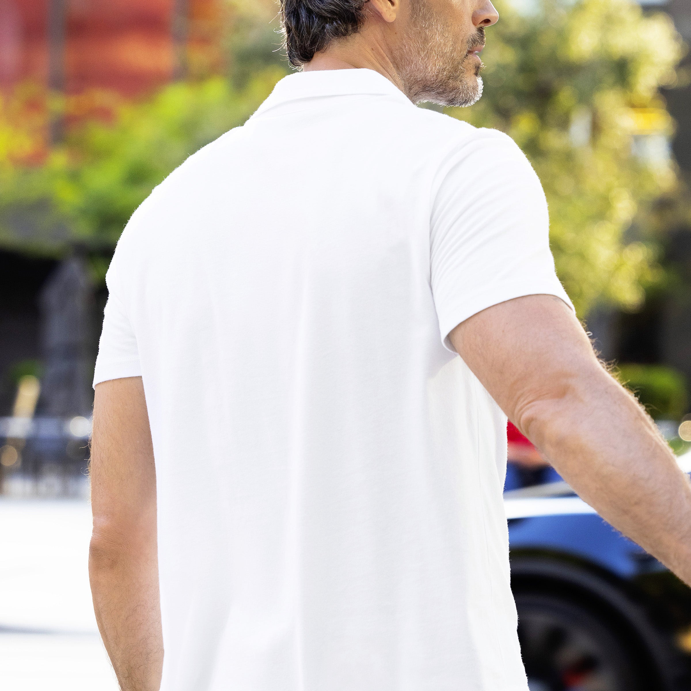 Jersey Sueded Polo