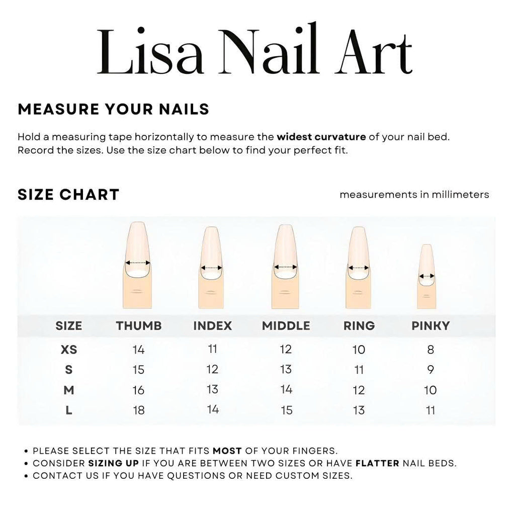 Abstract Galaxy Rhinestone 3D Press On Nail Set