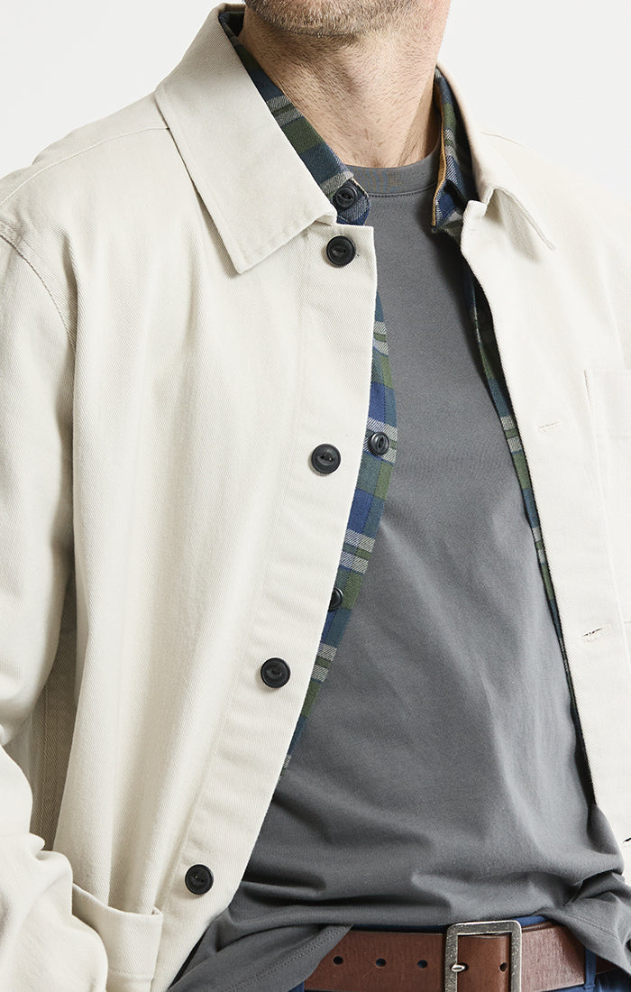 Brushed Bull Denim Chore Coat