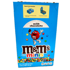 M&M's Milk Chocolate Minis Tubes 1.77oz / 24ct