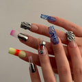 3D Tropical Fruit Paradise Press On Nail Set