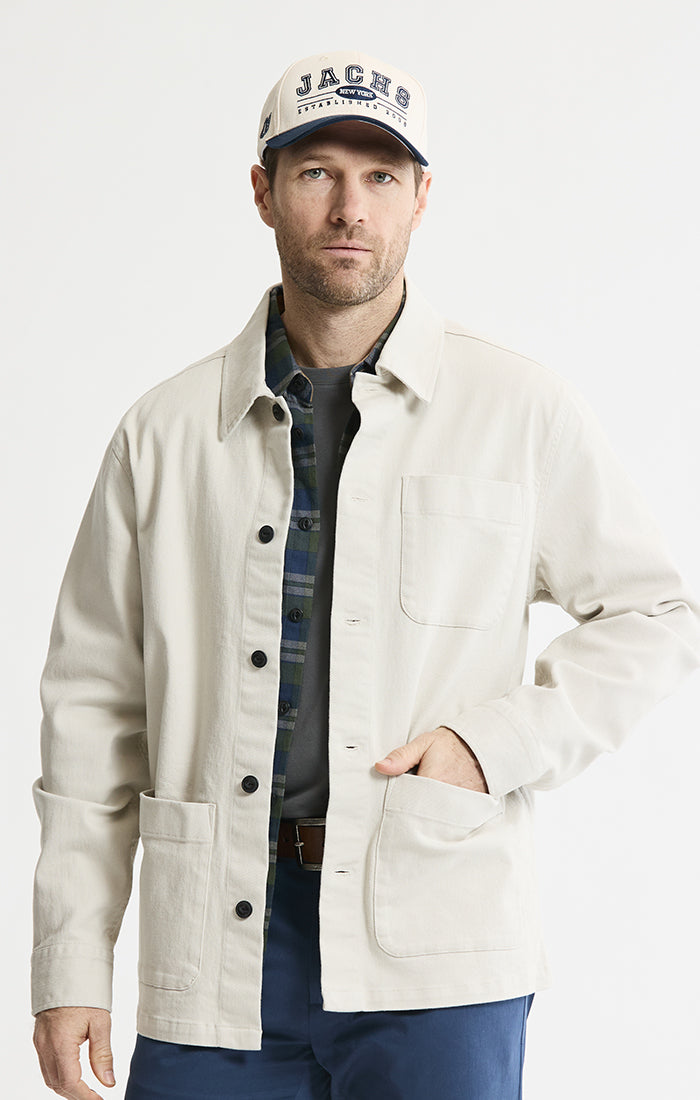 Brushed Bull Denim Chore Coat