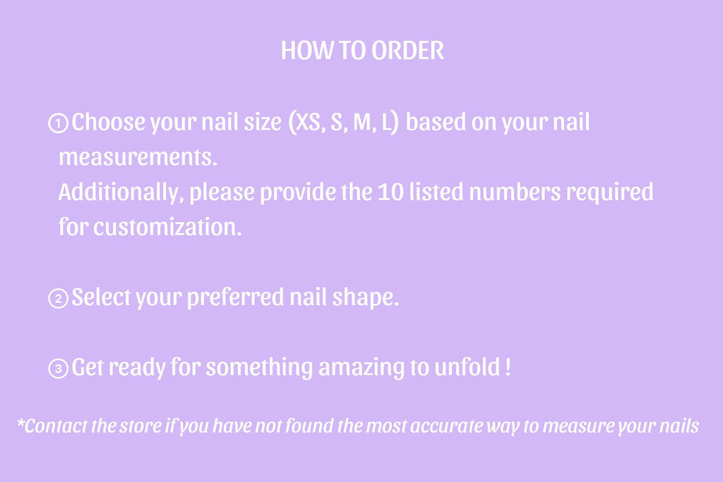 3D Star Heart Nail Art Set - Sparkly Glam Press-Ons