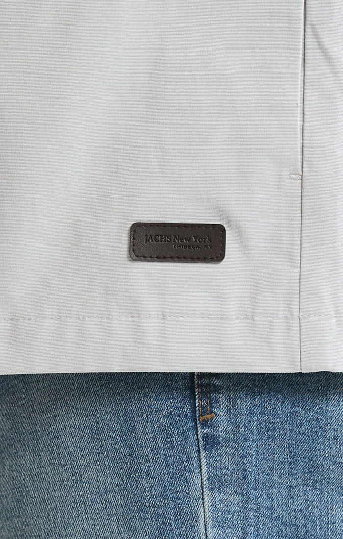 Stretch Utility Overshirt Jacket