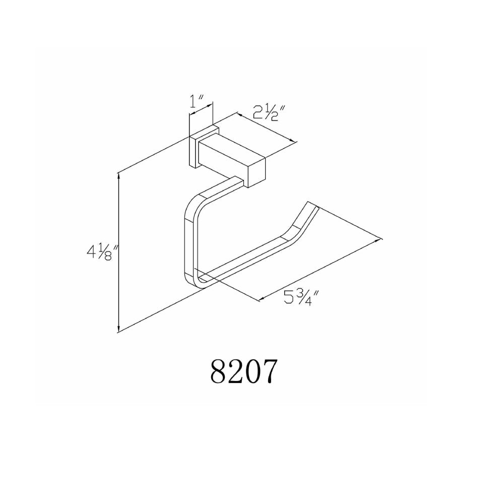 Dawn Square Series Toilet Paper Holder
