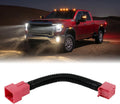 Auto Fog All Lights Mod Harness Compatible with GMC Sierra/Chevy Silverado 1500, 2500 3500 HD 2024-2026 Fog Light Always On – With Intellibeam, High Beams & Auto Headlamps On, Plug Play