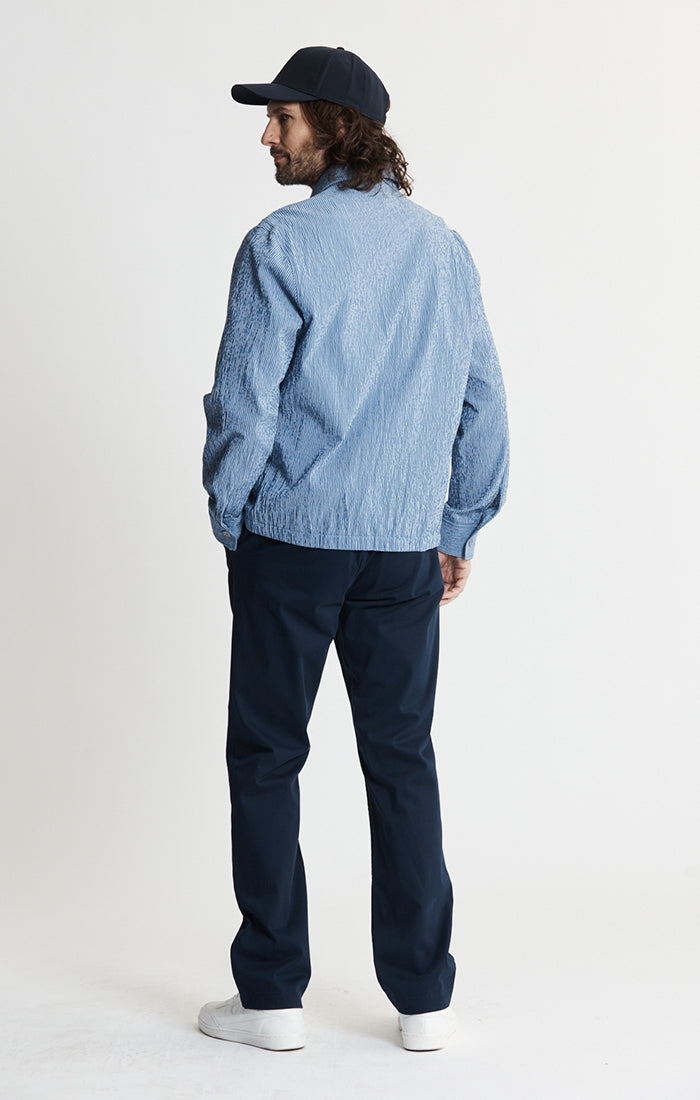 Charles Seersucker Full Zip Jacket