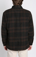 Yates Wool Blend Sherpa Lined Shirt Jacket