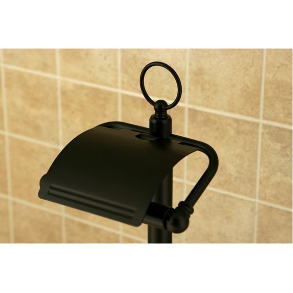 Kingston Brass Vintage Pedestal Toilet Paper and Brush Holder