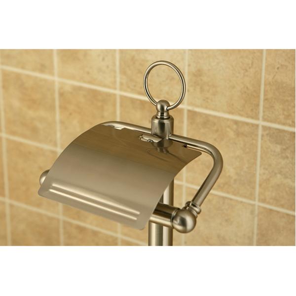 Kingston Brass Vintage Pedestal Toilet Paper and Brush Holder
