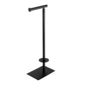 Kingston Brass Claremont Freestanding Toilet Paper Stand in Matte Black
