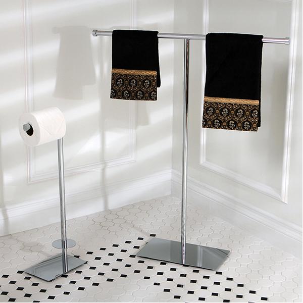 Kingston Brass Claremont Freestanding Toilet Paper Stand