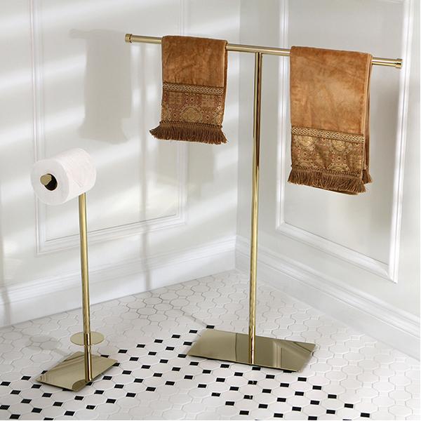 Kingston Brass Claremont Freestanding Toilet Paper Stand