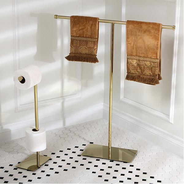 Kingston Brass Claremont Freestanding Toilet Paper Stand