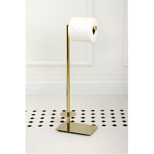 Kingston Brass Claremont Freestanding Toilet Paper Stand