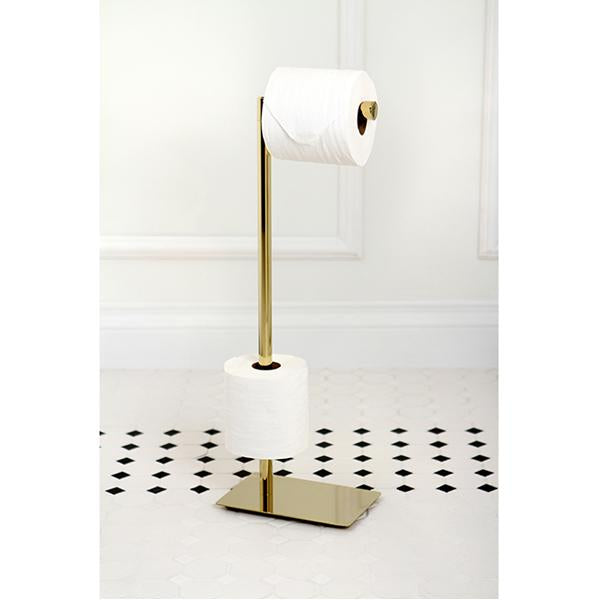 Kingston Brass Claremont Freestanding Toilet Paper Stand
