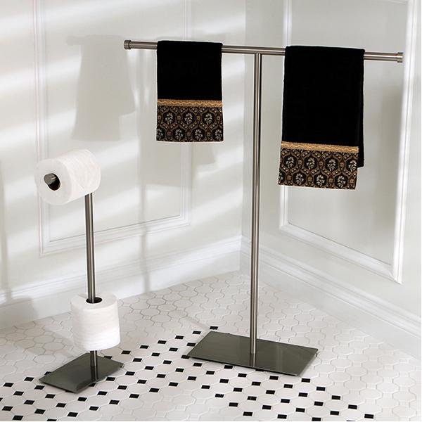 Kingston Brass Claremont Freestanding Toilet Paper Stand