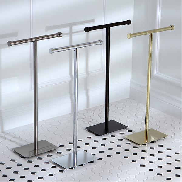 Kingston Brass Claremont Freestanding Double Toilet Paper Stand
