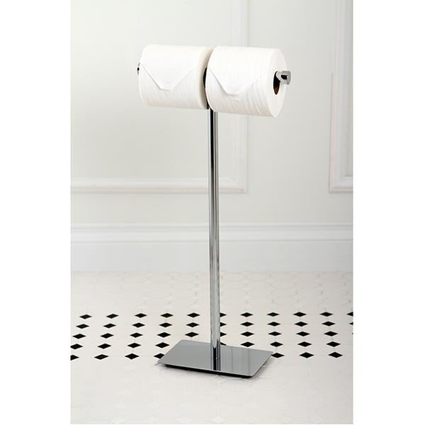 Kingston Brass Claremont Freestanding Double Toilet Paper Stand