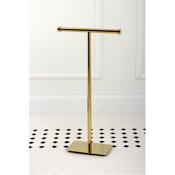 Kingston Brass Claremont Freestanding Double Toilet Paper Stand