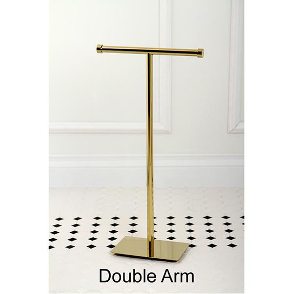 Kingston Brass Claremont Freestanding Double Toilet Paper Stand