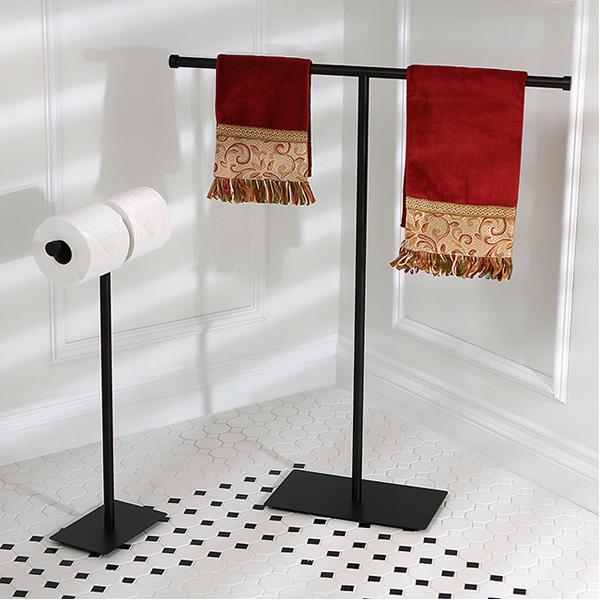 Kingston Brass Claremont Freestanding Double Toilet Paper Stand