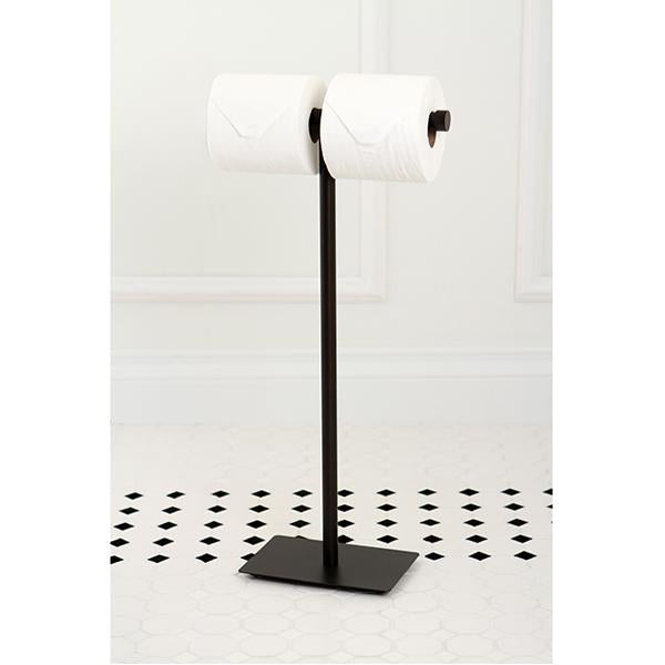 Kingston Brass Claremont Freestanding Double Toilet Paper Stand