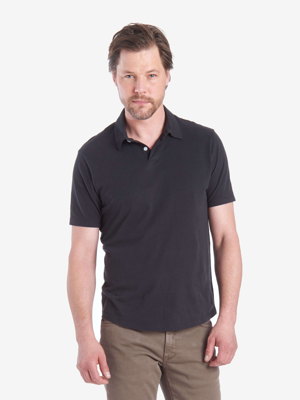 Jersey Sueded Polo