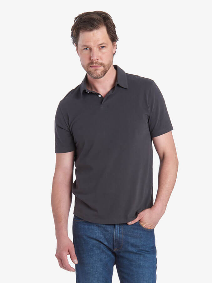 Jersey Sueded Polo