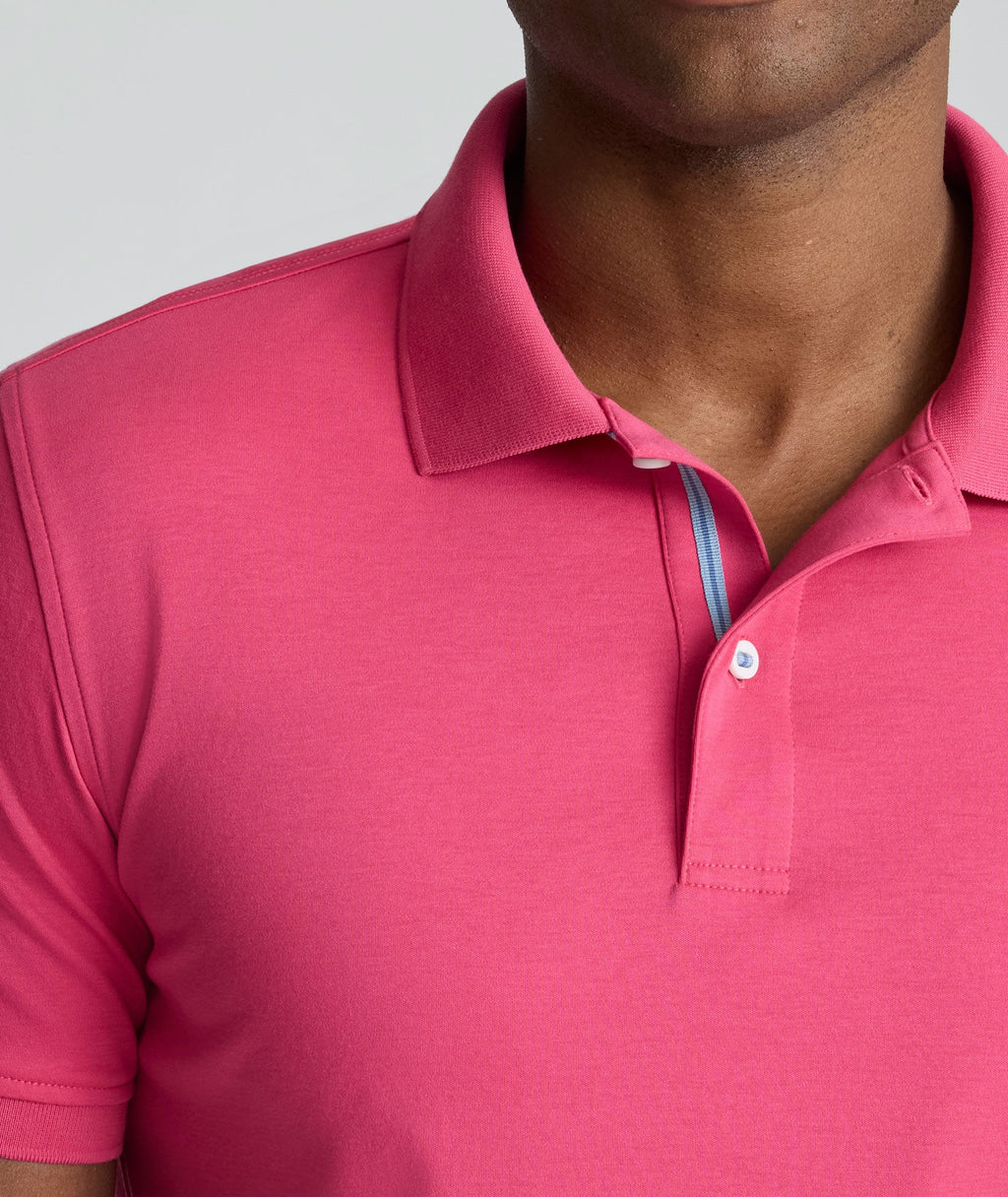 Wrinkle-Free Damaschino Polo