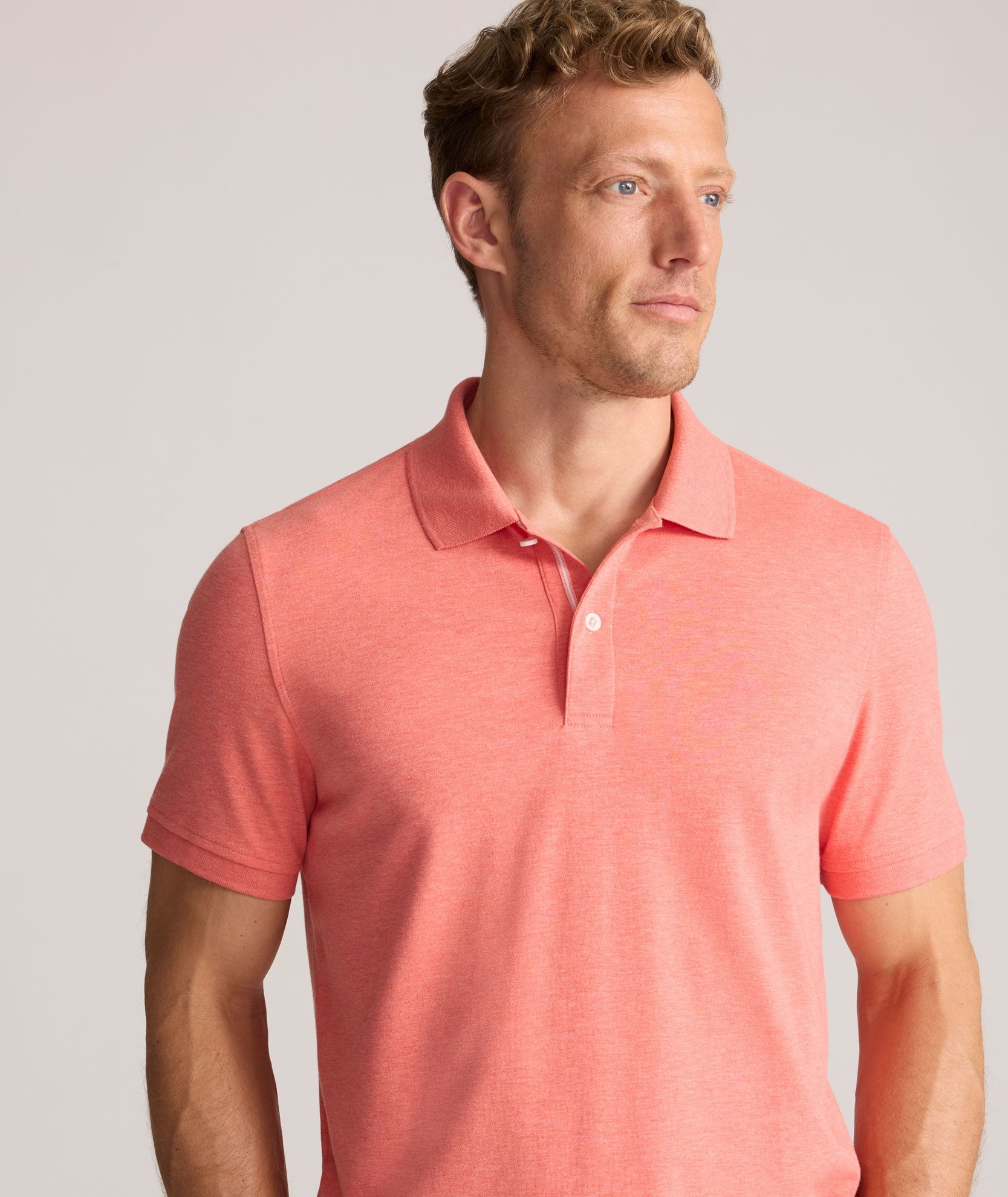 Wrinkle-Free Damaschino Polo