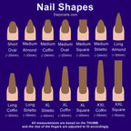 Deep Amethyst Glitter Handmade Press on Nails - Luxury Reusable Fingernails R11