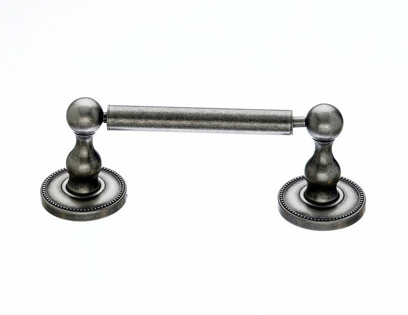 Topknobs ED3APA Tissue Holder with Beaded Detail in Antique Pewter