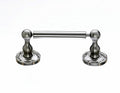 Tissue Holder With Ribbon & Reed Detail In Brushed Satin Nickel