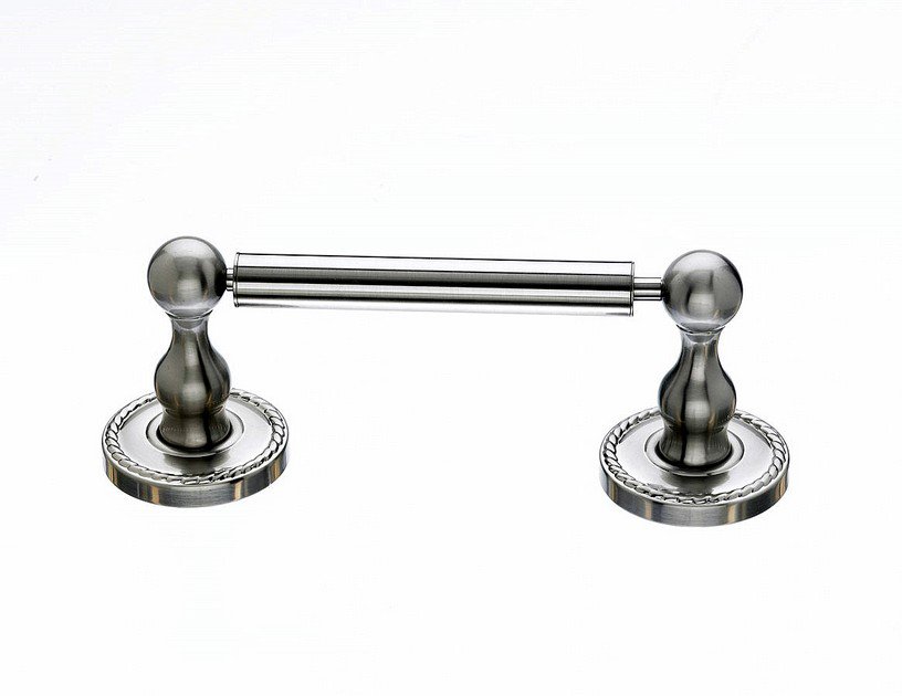 Ed3Bsnf Tissue Holder With Rope Detail In Brushed Satin Nickel