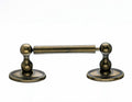 Topknobs ED3GBZC Tissue Holder with Oval Backplate in German Bronze