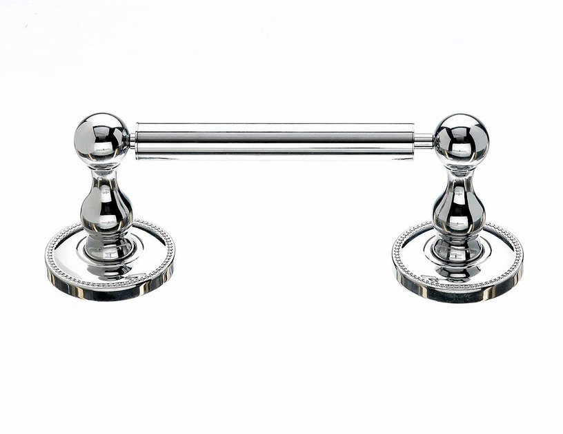 Topknobs ED3PCA Tissue Holder with Beaded Detail in Polished Chrome
