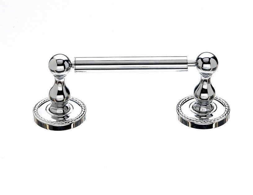 Topknobs ED3PCF Tissue Holder with Rope Detail in Polished Chrome