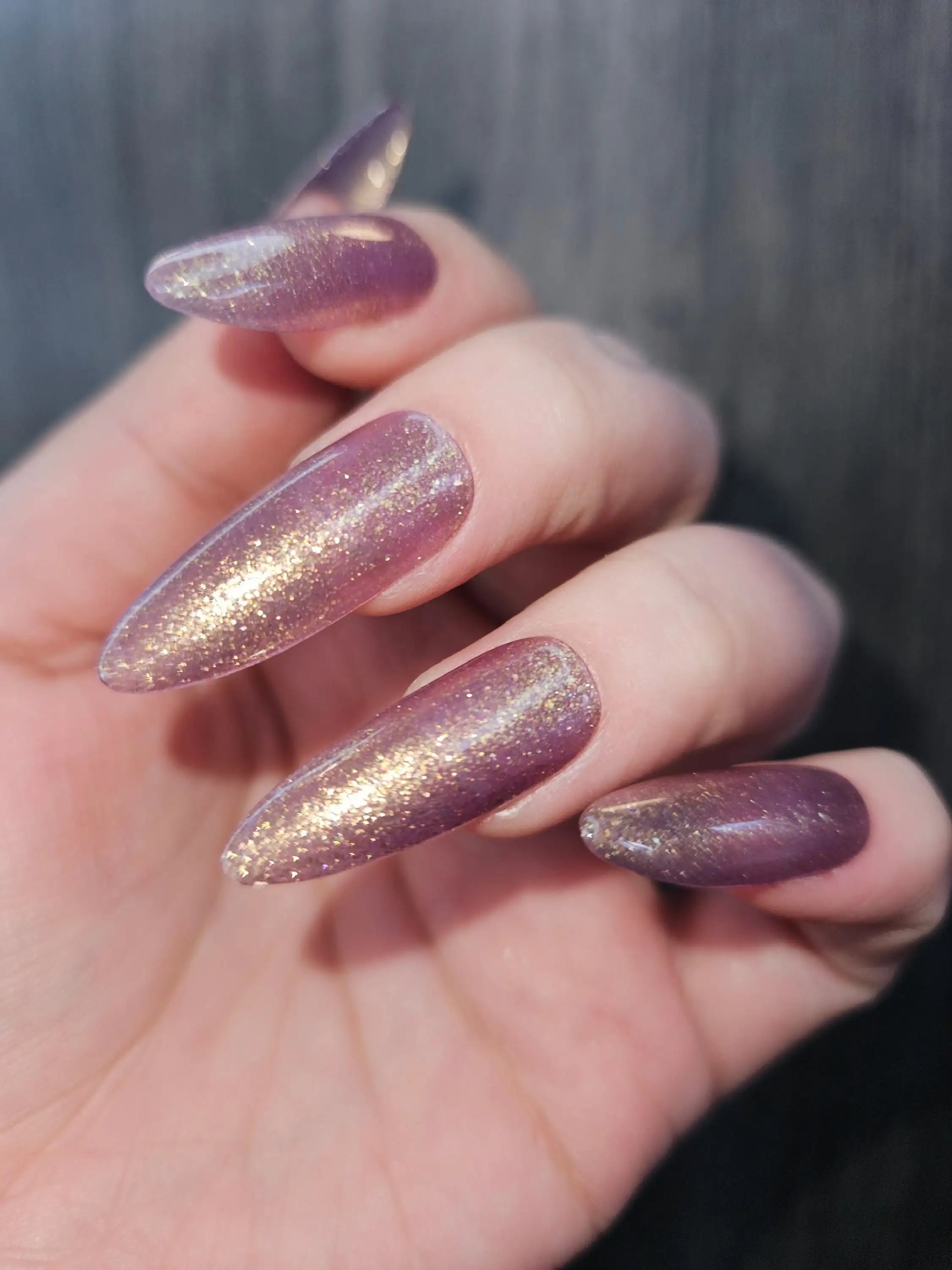 Glitter Dream Handmade Press on Nails - Luxury Reusable Fingernails Z14