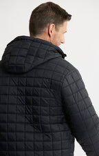 Light Quilted Hooded Puffer Jacket