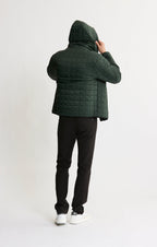 Light Quilted Hooded Puffer Jacket